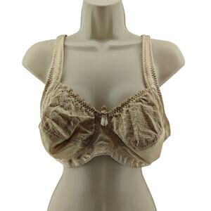 Jodee Serafina Wire-Free Comfort Bra Nude Mastectomy Reconstruction 38C